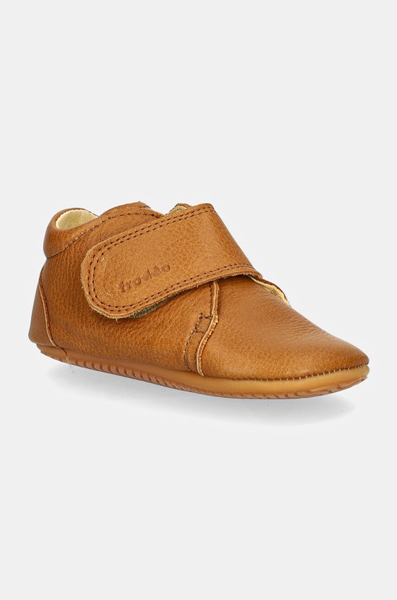 Froddo buty skórzane niemowlęce PREWALKERS NEW CLASSIC nieocieplane brązowy G1130016