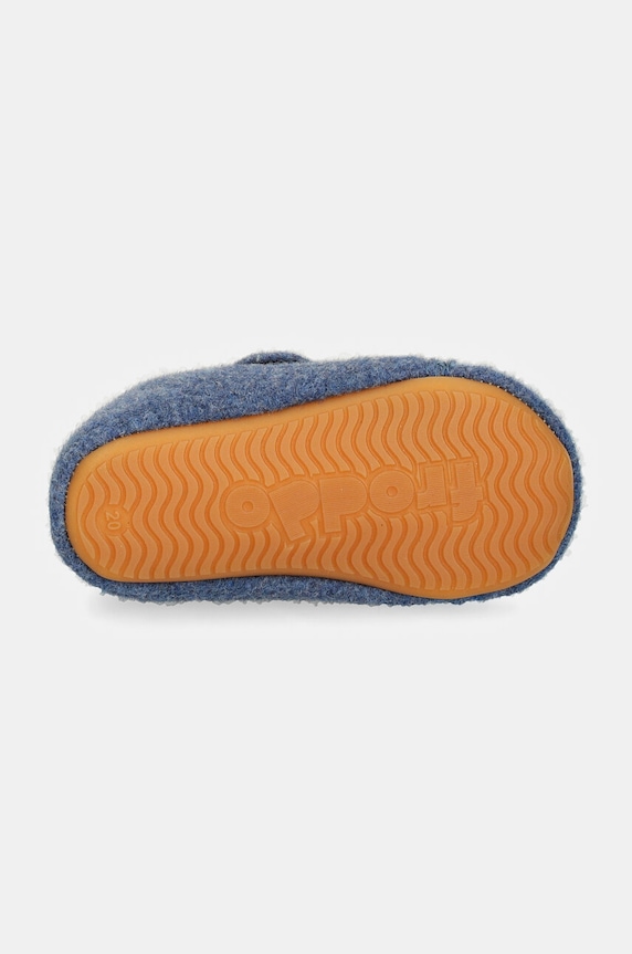 Froddo kapcie dziecięce PREWALKERS WOOLY G1170002 niebieski