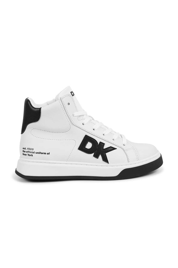 Dječje kožne tenisice Dkny D60904.36.39 bijela AW24