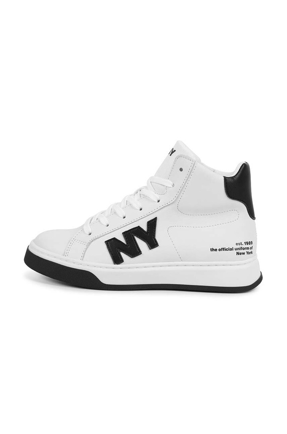 Dječje kožne tenisice Dkny bijela D60904.36.39