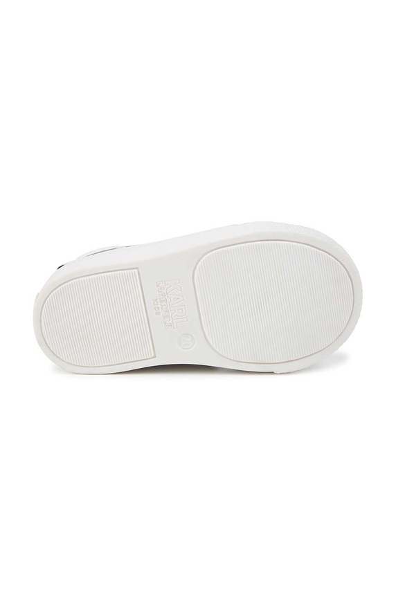 Karl Lagerfeld sneakersy skórzane niemowlęce Z30319.22.30 biały
