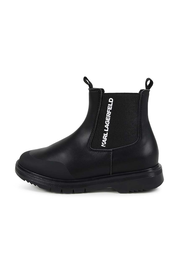 Детски челси боти Karl Lagerfeld черен Z30365.27.35