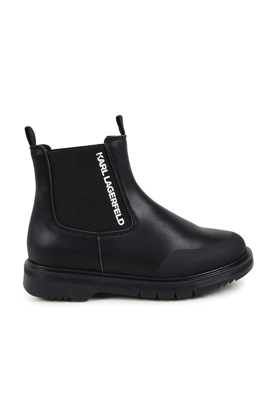 Karl Lagerfeld sztyblety dziecięce Z30365.36.39 czarny AW24