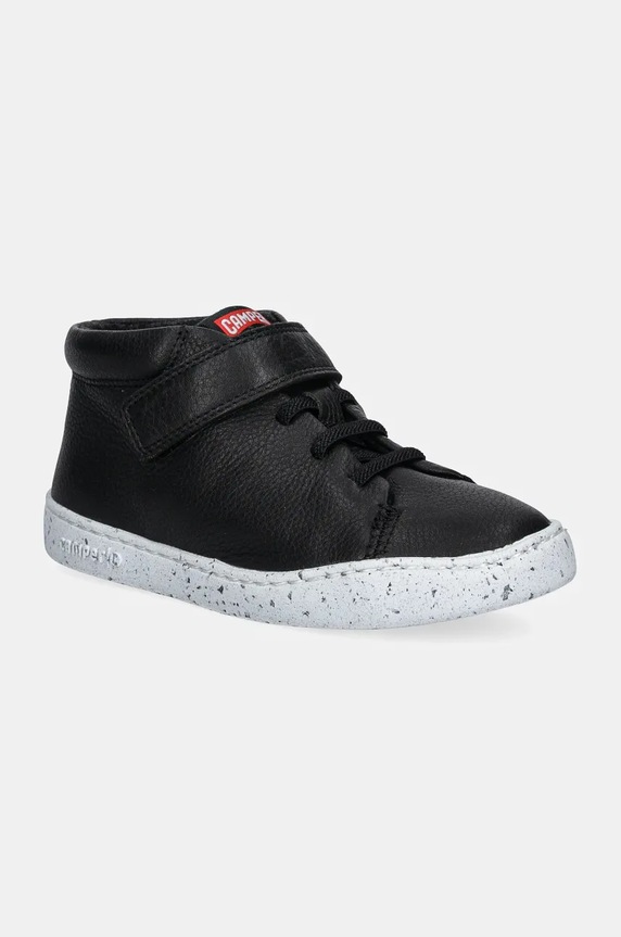 Camper sneakersy skórzane dziecięce Peu Touring Planet friendly czarny K900251.021.28.34
