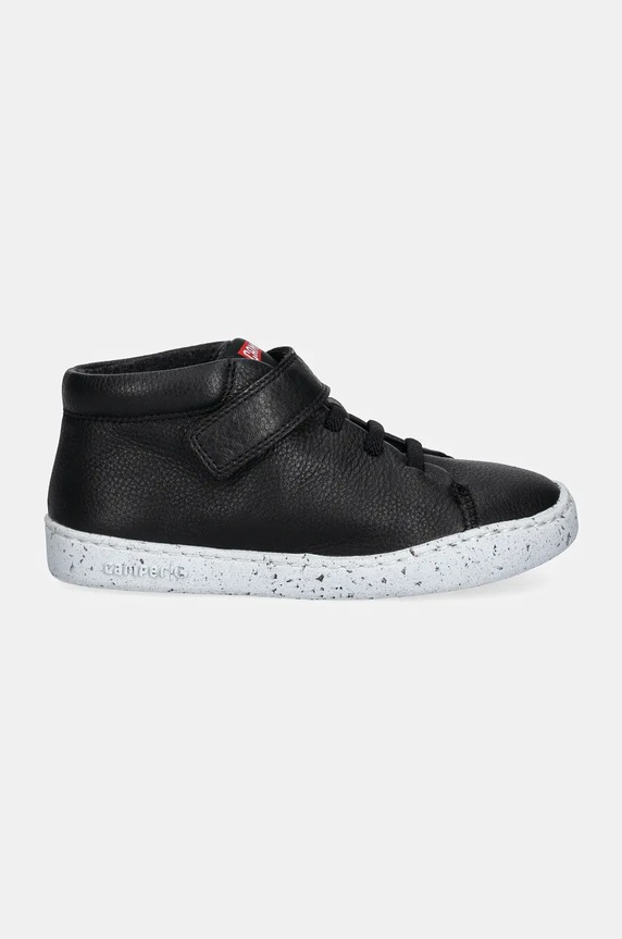 Camper sneakersy skórzane dziecięce Peu Touring K900251.021.28.34 czarny AW24