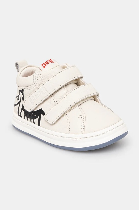 Camper sneakersy skórzane dziecięce TWS FW Planet friendly beżowy K900337.004