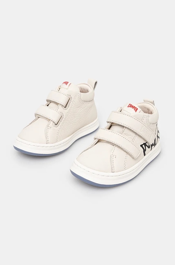 Camper sneakersy skórzane dziecięce TWS FW K900337.004 beżowy