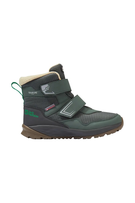 Zimné topánky Jack Wolfskin textilný zelená A62144