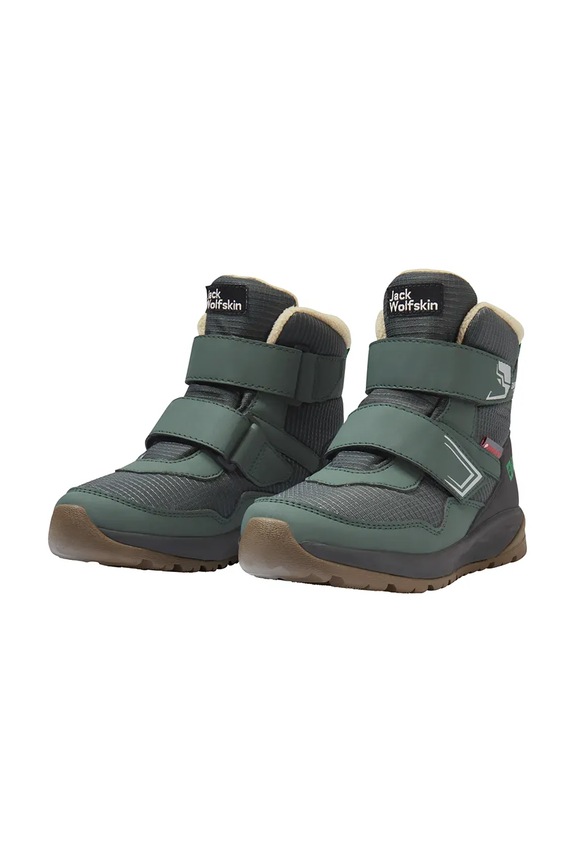 Chlapec Zimné topánky Jack Wolfskin A62144 zelená
