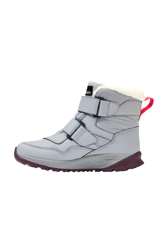 Detské zimné topánky Jack Wolfskin A62146 sivá AW25