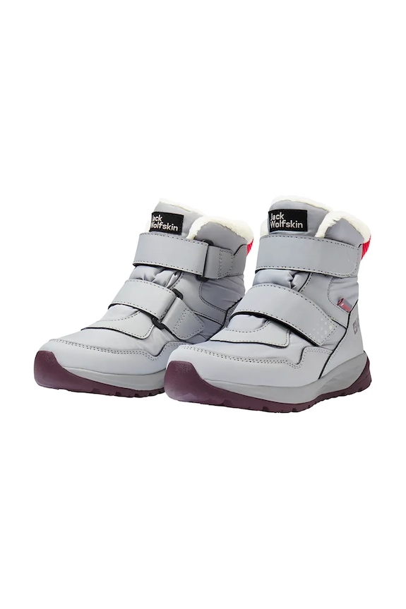 Chlapec Detské zimné topánky Jack Wolfskin A62146 sivá