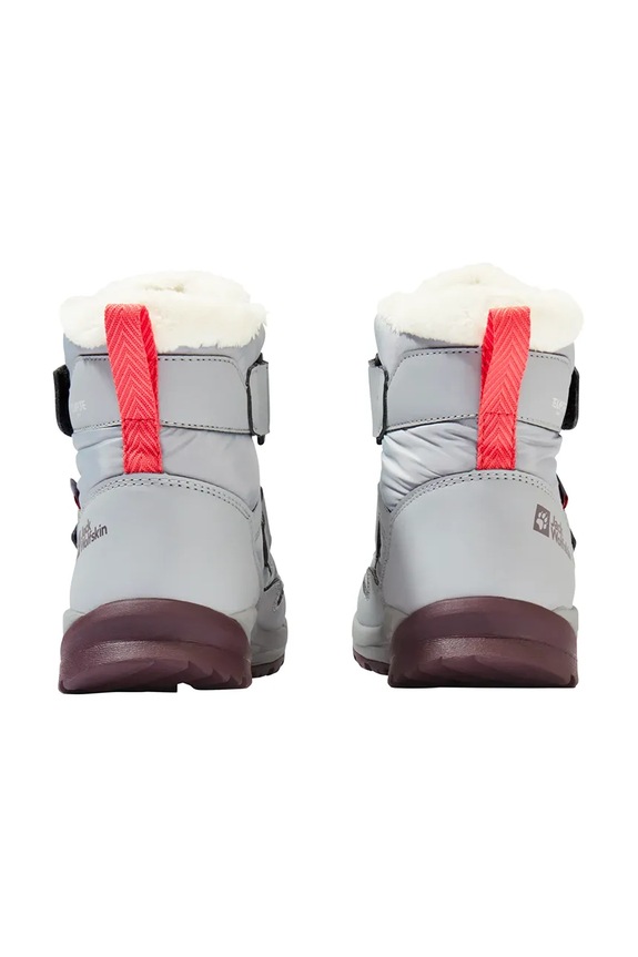 Detské zimné topánky Jack Wolfskin sivá A62146