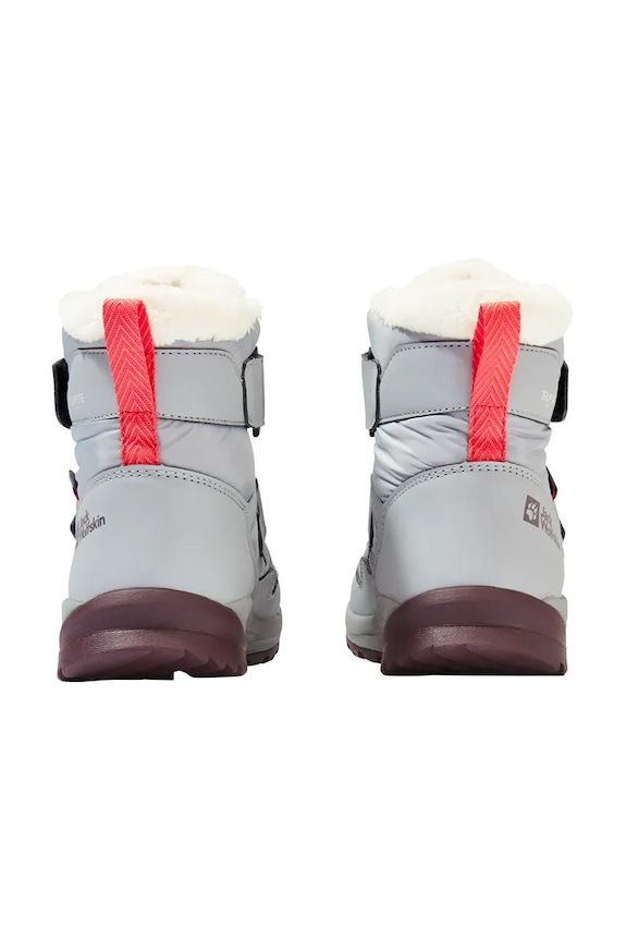 Detské zimné topánky Jack Wolfskin sivá A62146