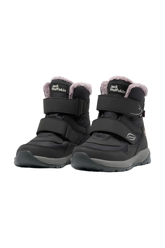 Chlapec Detské zimné topánky Jack Wolfskin A62146 čierna