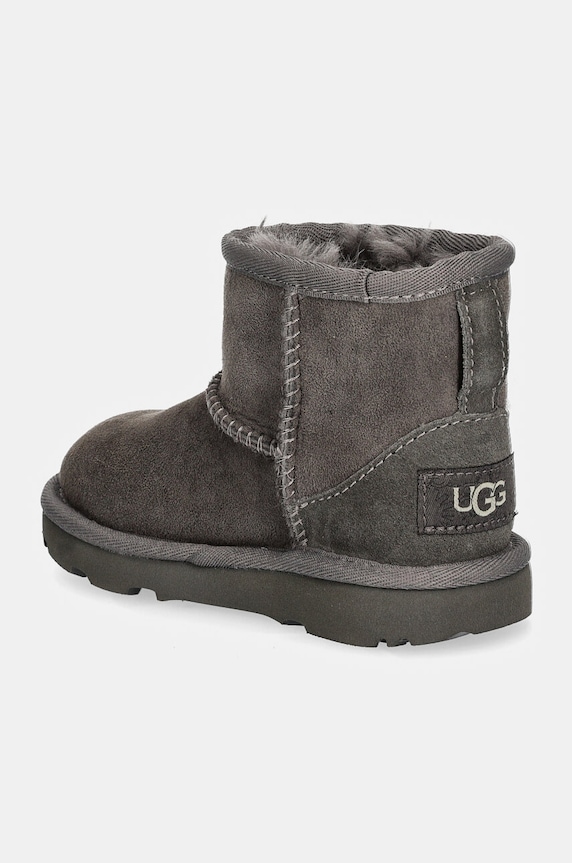 Dječaci Dječje cipele za snijeg od brušene kože UGG CLASSIC MINI II 1017715T siva