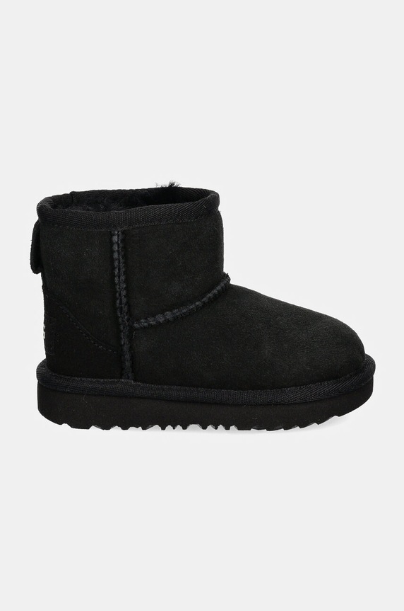 Μπότες σουέτ για παιδιά UGG CLASSIC MINI II 1017715T μαύρο AW25