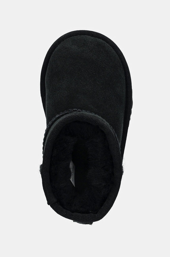 Μπότες σουέτ για παιδιά UGG CLASSIC MINI II μαύρο 1017715T