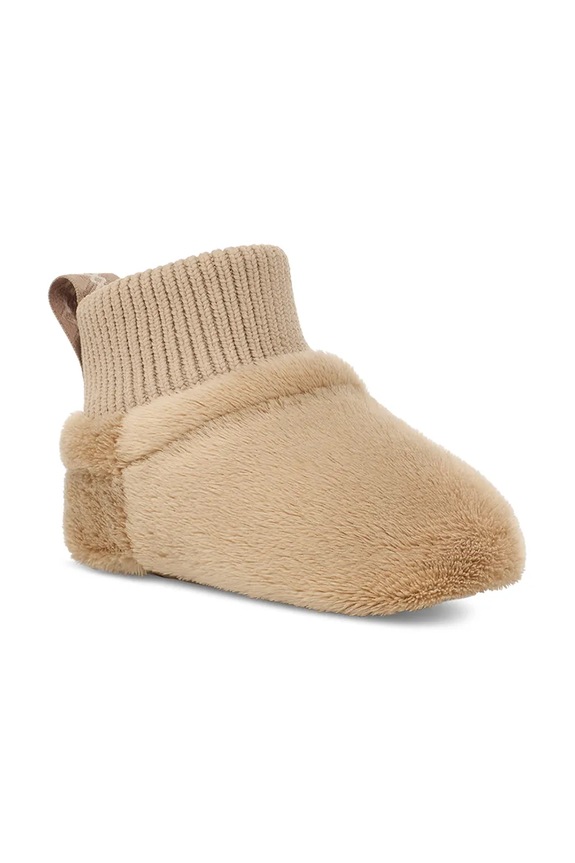Βρεφικά παπούτσια UGG BABY NESTI ελαφρώς μονωμένα μπεζ 1157639I