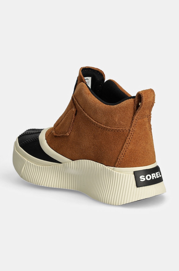 Chłopiec Sorel buty zimowe dziecięce TODDLER OUT N ABOUT 2088661 brązowy
