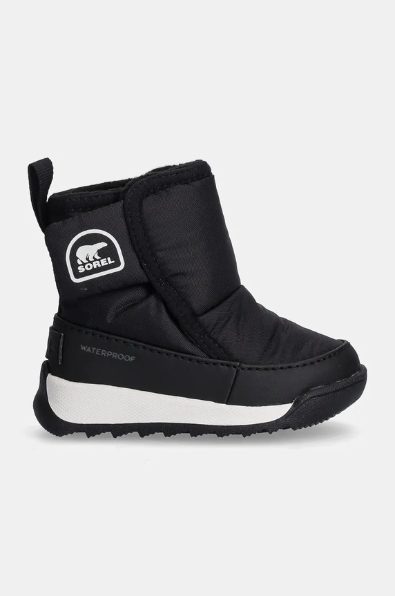 Sorel śniegowce dziecięce TODDLER WHITNEY II 2101342 czarny AW24
