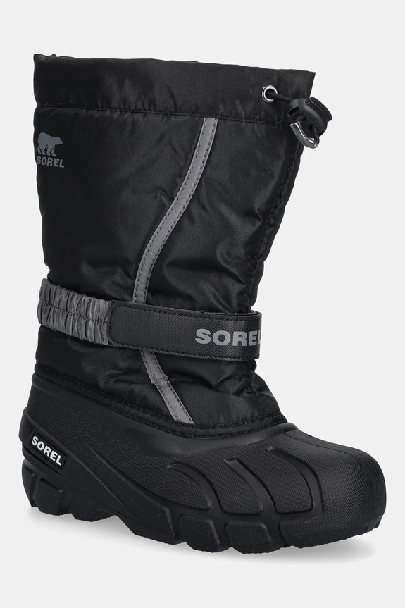 Sorel śniegowce dziecięce CHILDRENS FLURRY BO syntetyczny czarny 2114081