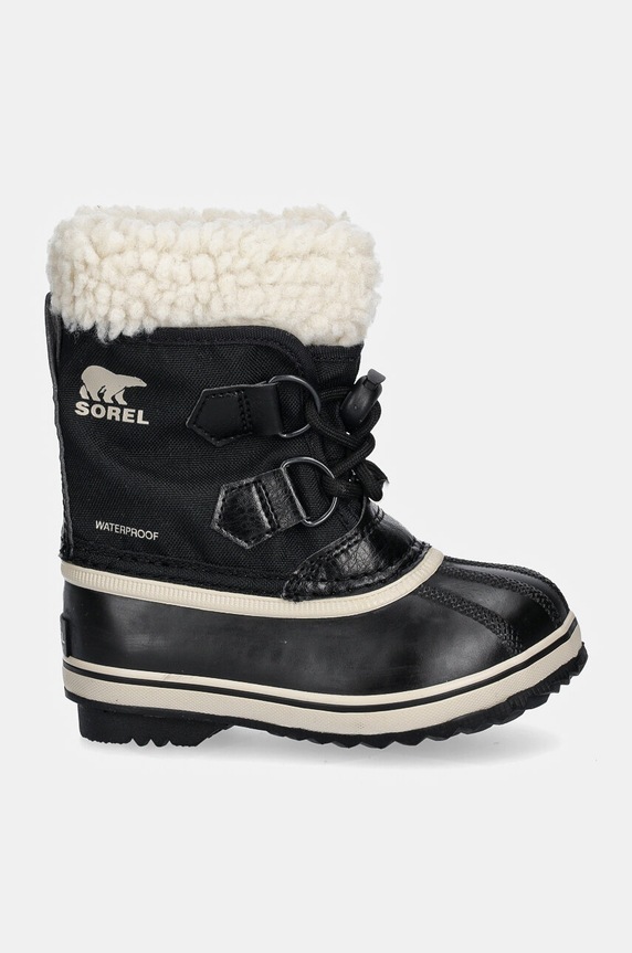 Sorel cizme de iarna copii CHILDRENS YOOT PAC 2114112 negru AW24