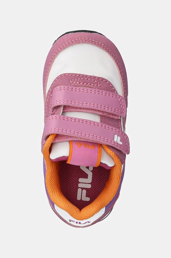 Dětské sneakers boty Fila ORBIT REVOLUTION velcro fialová FFK0222