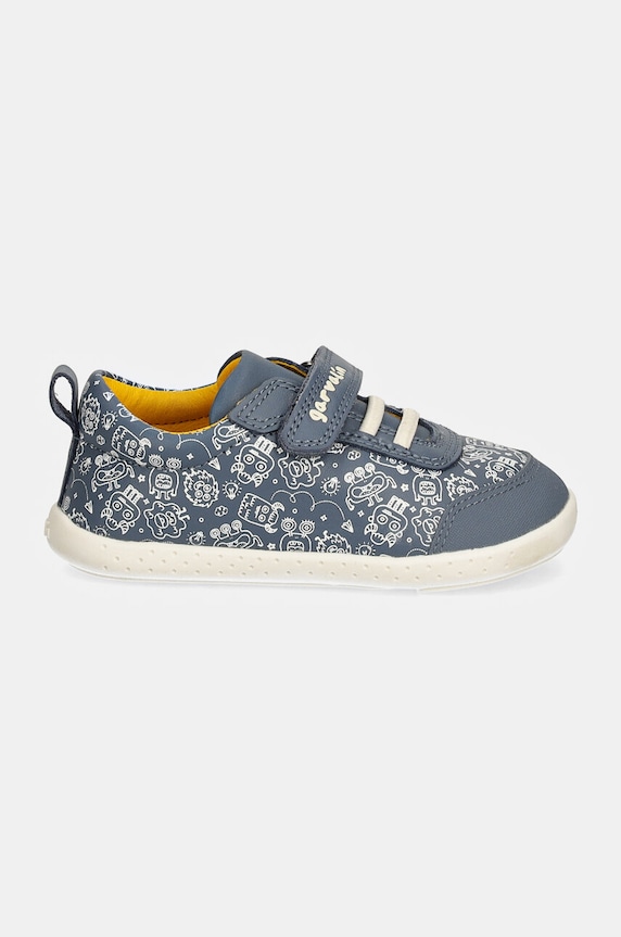 Garvalin sneakers din piele 241305.19.23 albastru AW24