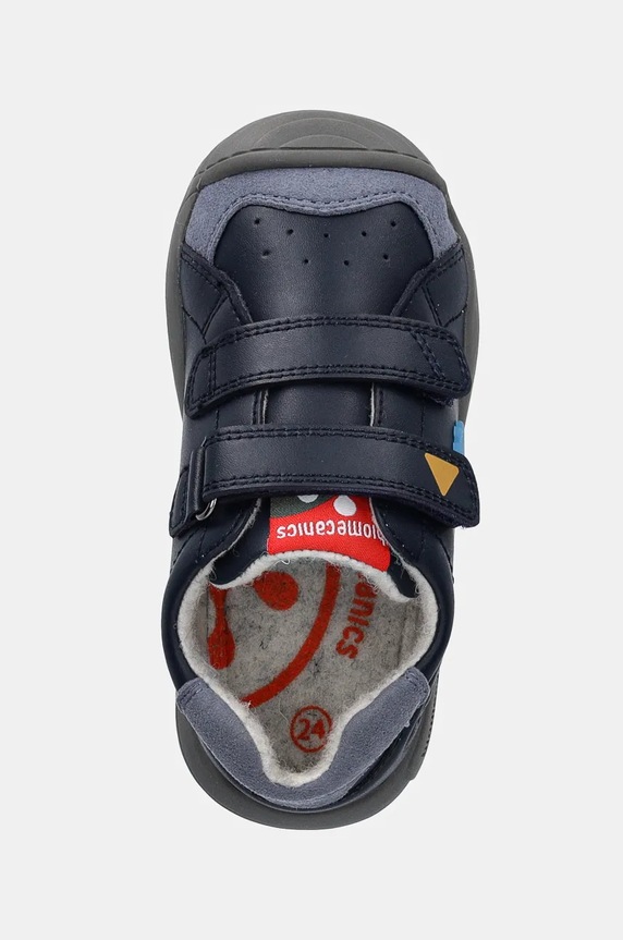 Biomecanics sneakersy skórzane dziecięce granatowy 241128