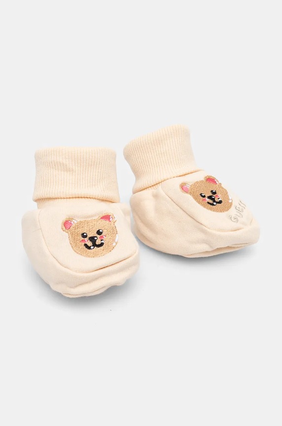 Βρεφικά παπούτσια Guess χωρίς μόνωση μπεζ H4BZ08.KCG11.9BYH