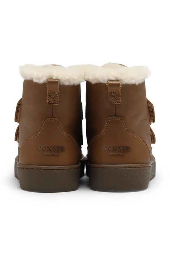 Детские замшевые зимние ботинки Donsje Clenn Boots коричневый 2017700.22.28