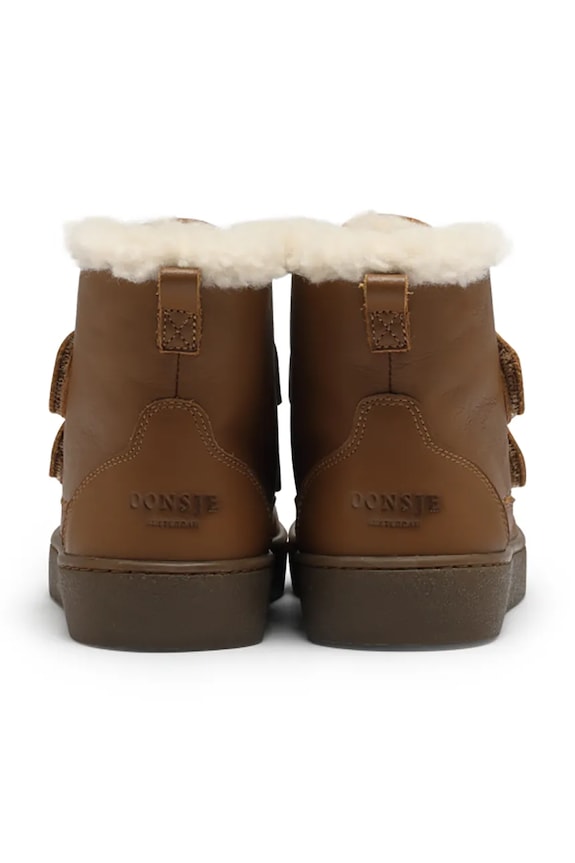 Детские замшевые зимние ботинки Donsje Clenn Boots коричневый 2017700.29.33