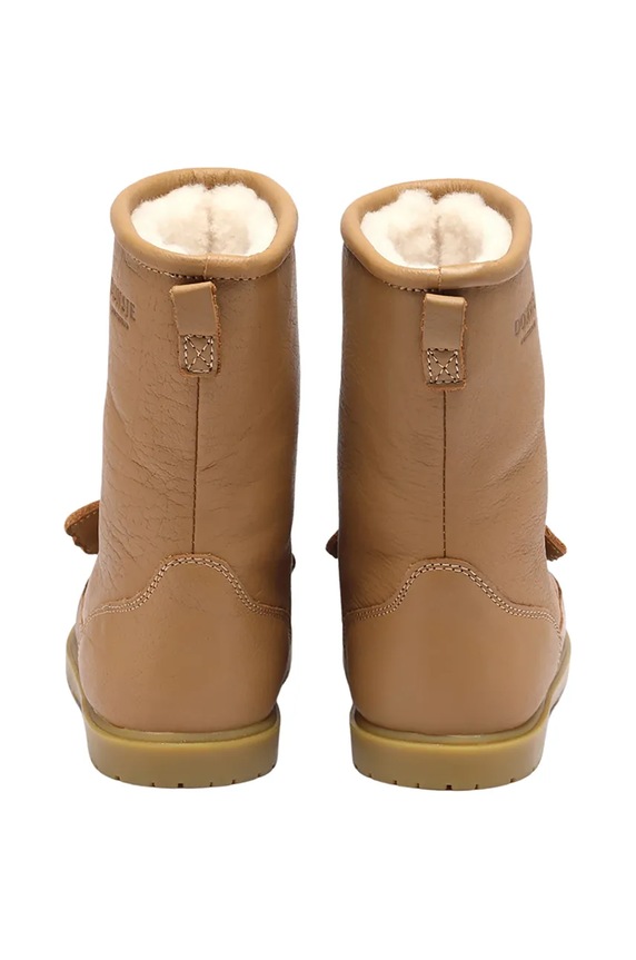 Donsje buty zimowe skórzane dziecięce Wadudu Classic Boots Koala 2022006.22.28 beżowy
