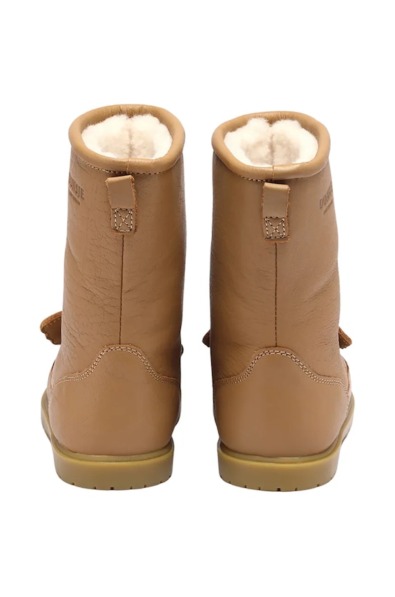 Donsje buty zimowe skórzane dziecięce Wadudu Classic Boots Koala 2022006.22.28 beżowy