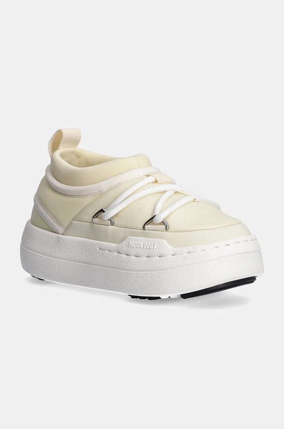 Dječje cipele za snijeg Moon Boot JR PARK ICON tekstil bež 80D3440050.27.34