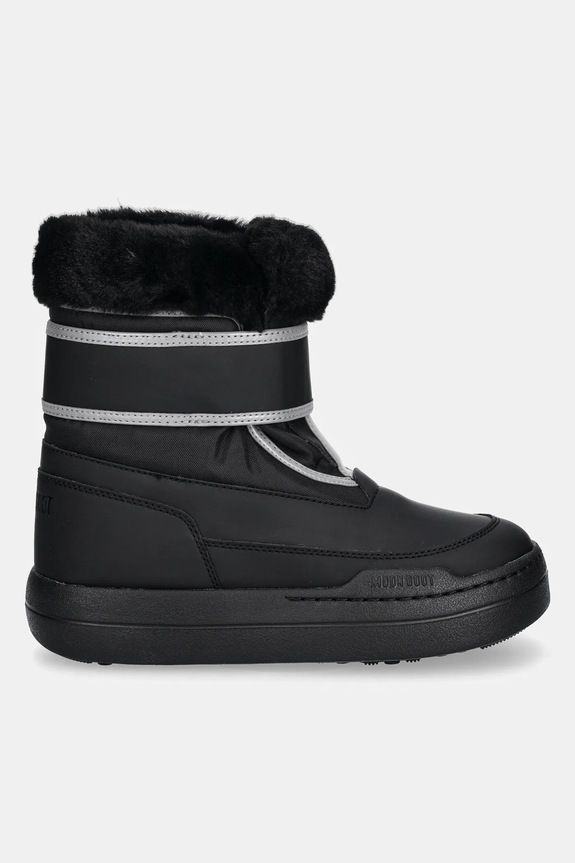 Moon Boot gyerek hótaposó JR PARK STRAP 80D3440030.35.38 fekete AW24