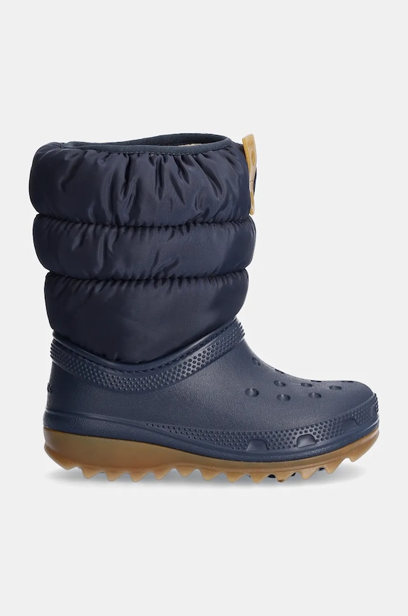 Дитячі чоботи Crocs CLASSIC NEO PUFF BOOT 207683.CLASSIC.NEO.PUFF темно-синій AW24