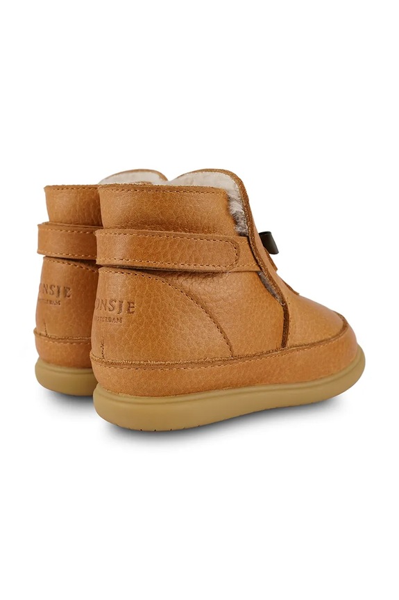 Dječje zimske kožne cipele Donsje Abbus Shoes Gingerbread smeđa 1500103