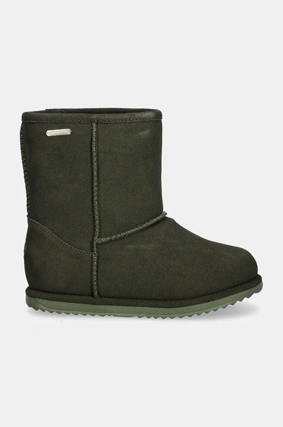 Μπότες χιονιού σουέτ για παιδιά Emu Australia Brumby Lo K10773.Bru πράσινο AW24