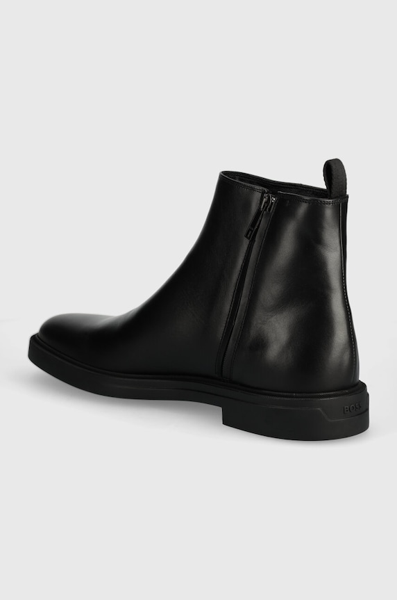 Obuwie BOSS buty skórzane Calev 50523867.001 czarny
