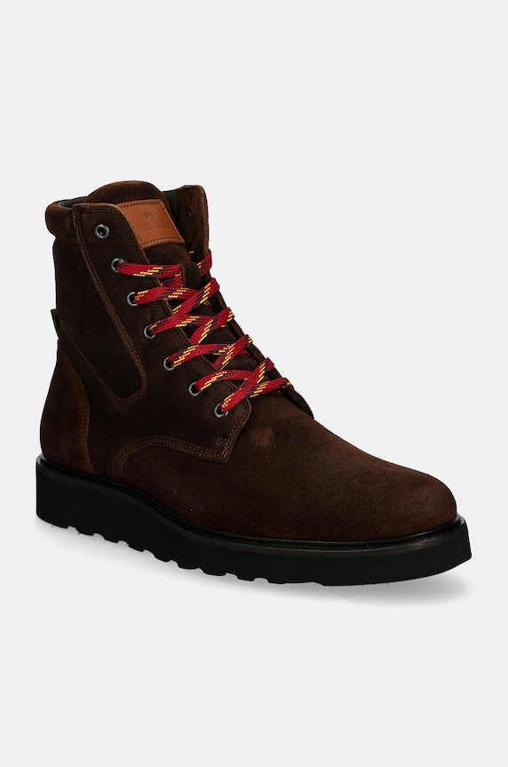 PS Paul Smith pantofi de piele intoarsa Buck casual maro M2S.BUC01.NSUE