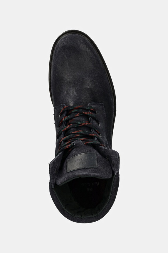 Nubukové boty PS Paul Smith Buck námořnická modř M2S.BUC02.NSUE