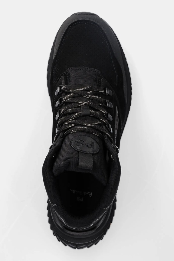 Čizme od brušene kože PS Paul Smith Drover crna M2S.DRR04.NLEA