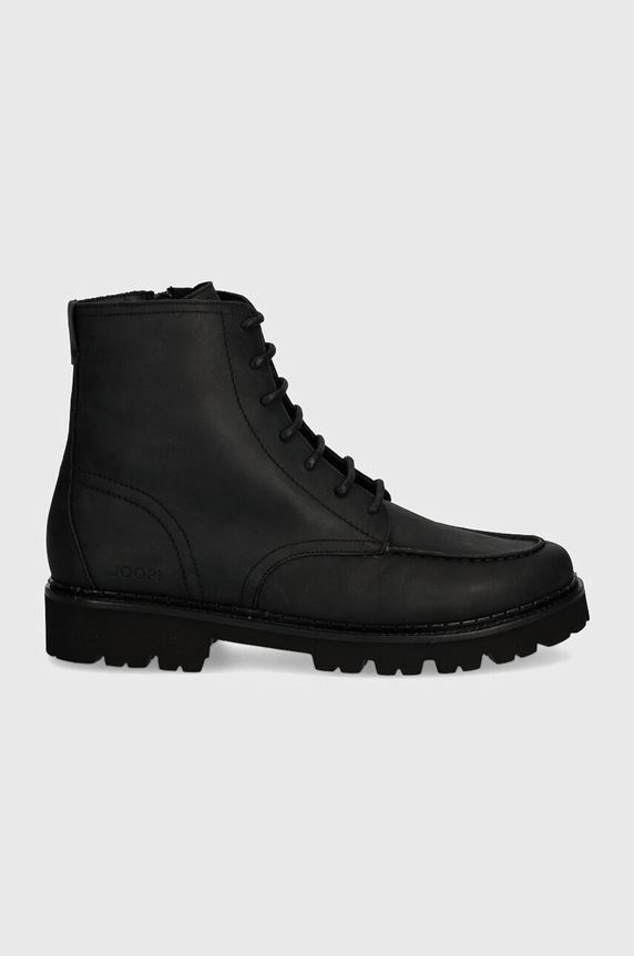 Cipeele od nubuk kože Joop! Loreto Hektor Boot 4140007673.900 crna AW24