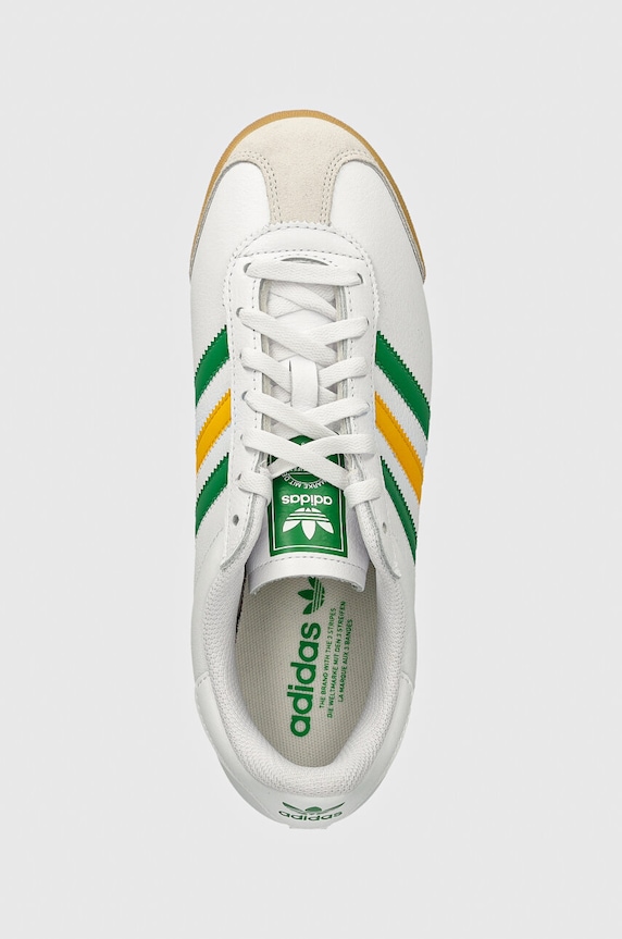 adidas Originals sneakers din piele Kick 74 alb IF9511