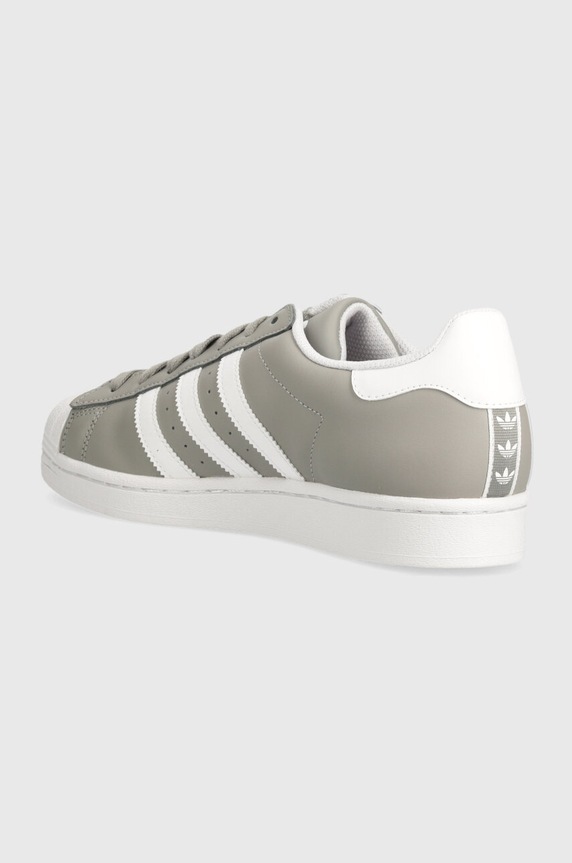 Obuv Kožené tenisky adidas Originals Superstar IH2698 sivá