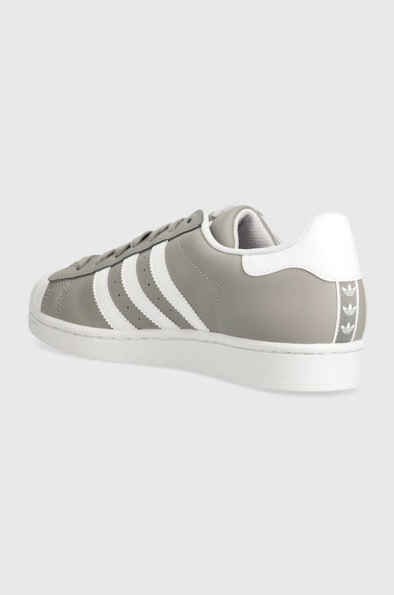 Obuv Kožené tenisky adidas Originals Superstar IH2698 sivá