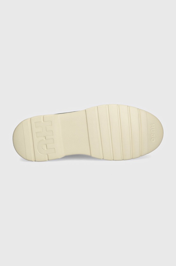 HUGO sneakersy zamszowe Urian 50522959.305 zielony