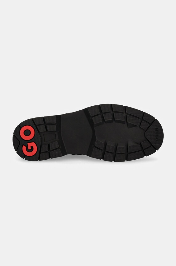 HUGO buty skórzane Ryan 50523883.001 czarny