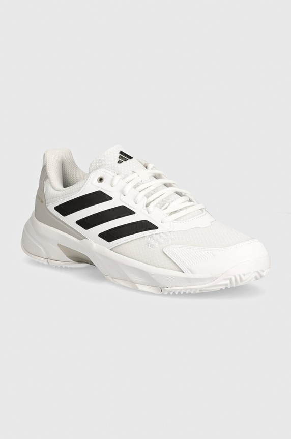 Tréninkové boty adidas Performance CourtJam Control 3 textilní bílá IF7888